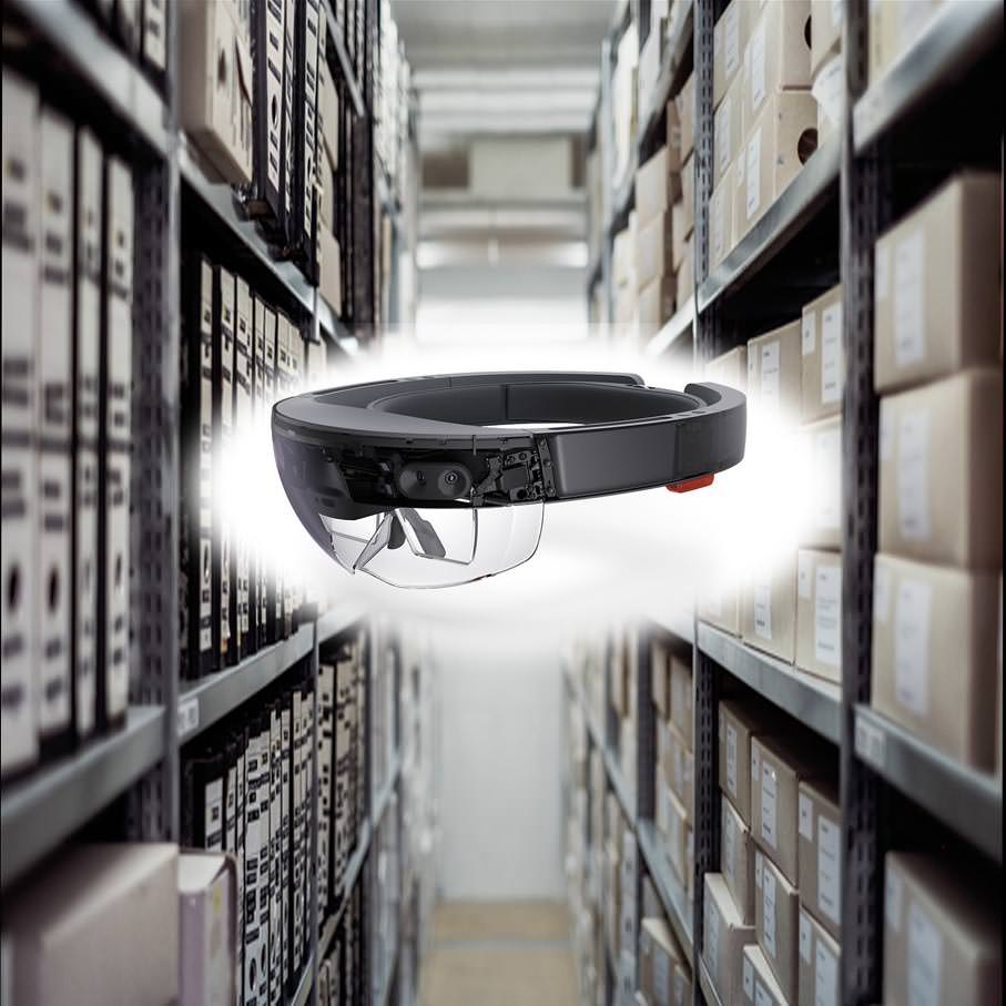 Warehouse archive with Microsoft Hololens